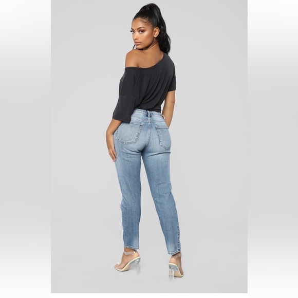 FN Tobi High rise Mom jeans - Picture 4 of 4